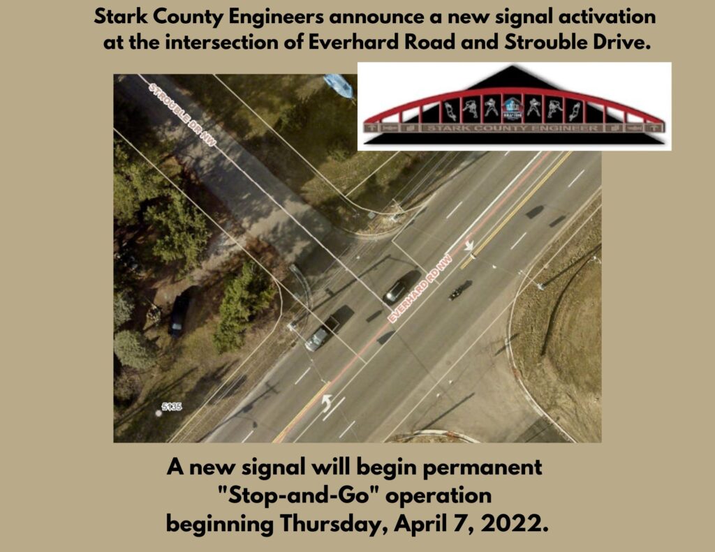 new signal everhard road and stroule drive new signal everhard road and stroule drive
